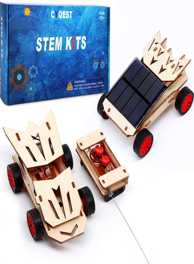 CYOEST STEM Kits for Kids Ages 8-10-12-14, Science Experiments for Kids 9-12, Stem Building Toys for Boys Age 8-12, Solar Car Engineering Learning Toys Science Projects for Boy Birthday - Image 1